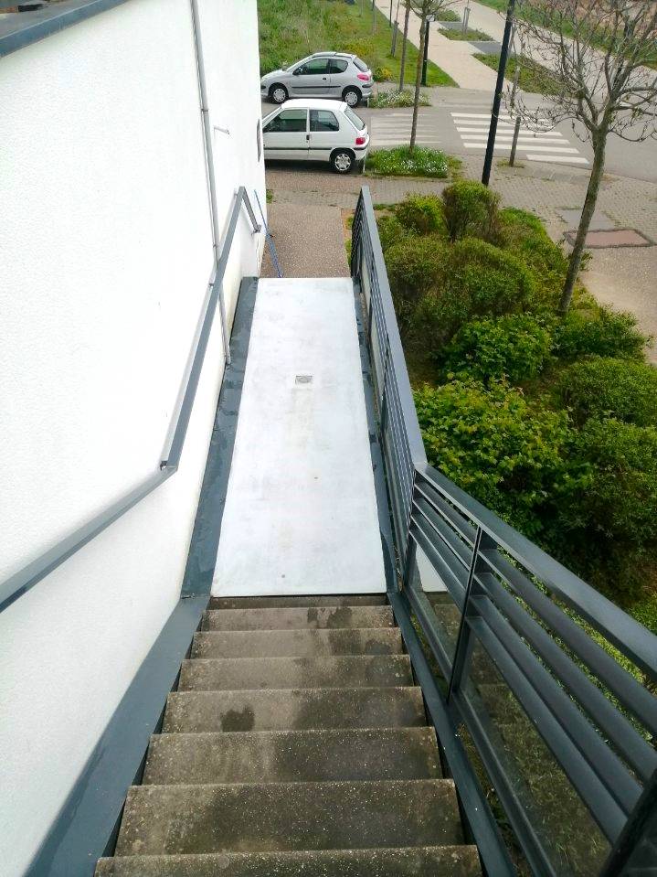 Décapages coursives, terrasses extérieures à Rouen